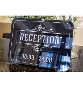Reception Desk Signs