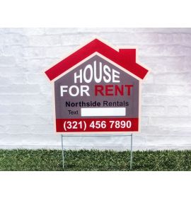 Real Estate For Rent Signs