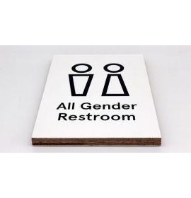 Restroom signs